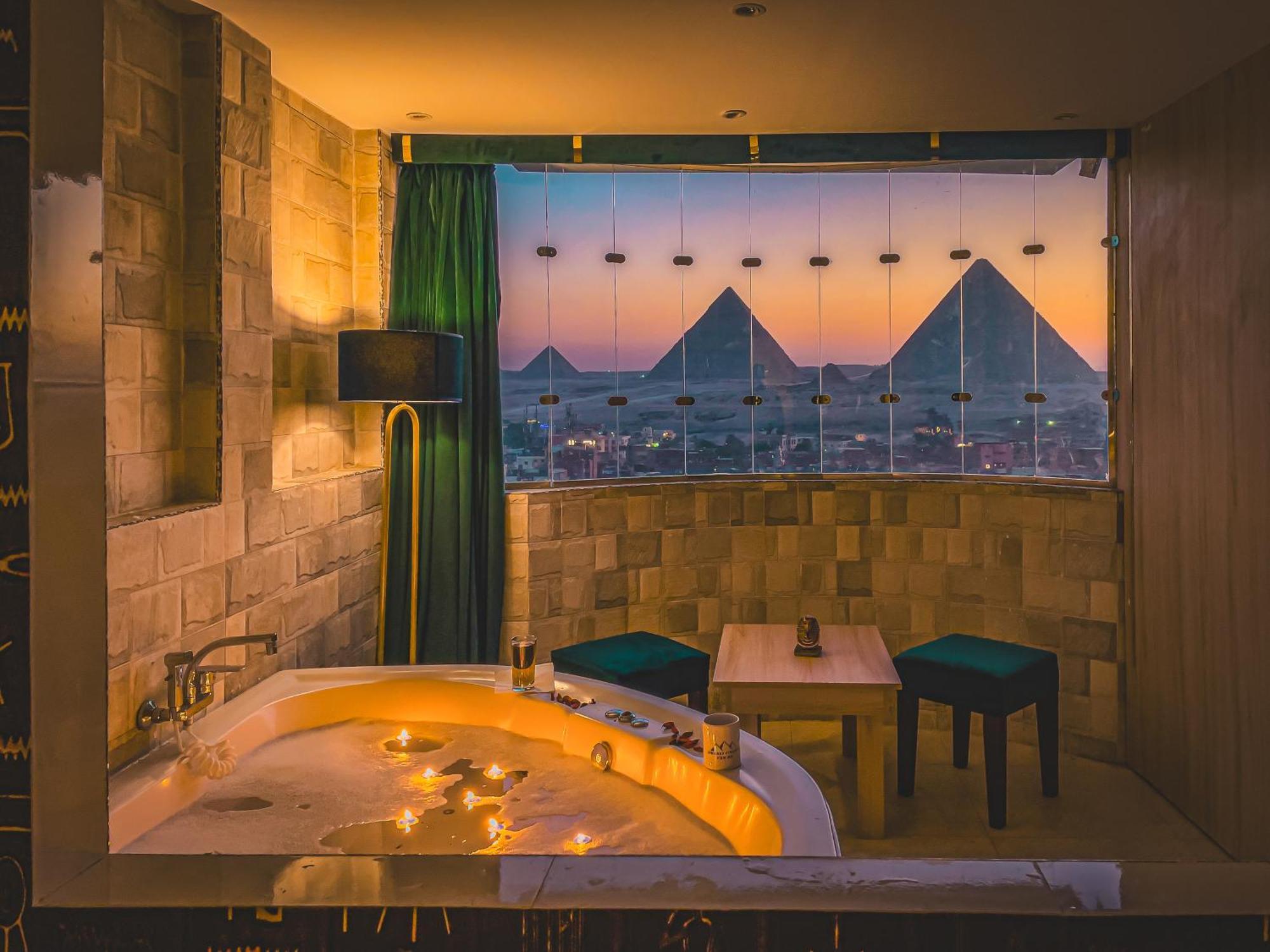 Jumeirah Pyramids View Inn Kafret el-Gabal Extérieur photo